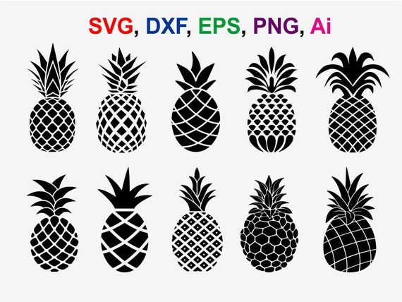 Download Pineapple Svg Cut Files Pineapple Cricut Files Pineapple Etsy