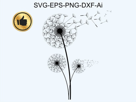 Download Dandelion svg cut files dandelion cricut files dandelion ...