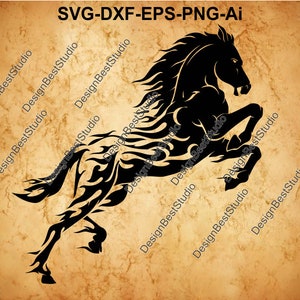 Download Horse Svg Gypsy Vanner Horse Horse Cut Files For Silhouette Etsy PSD Mockup Templates