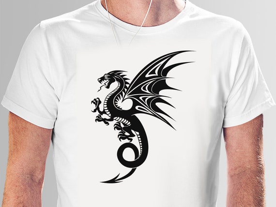Dragon Design Svg Dragon Svg Dragon T Shirt Dragon Clipart Etsy
