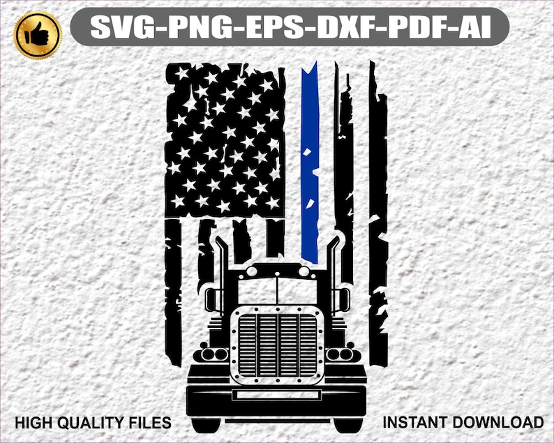 Free Free 82 American Flag Semi Truck Svg SVG PNG EPS DXF File