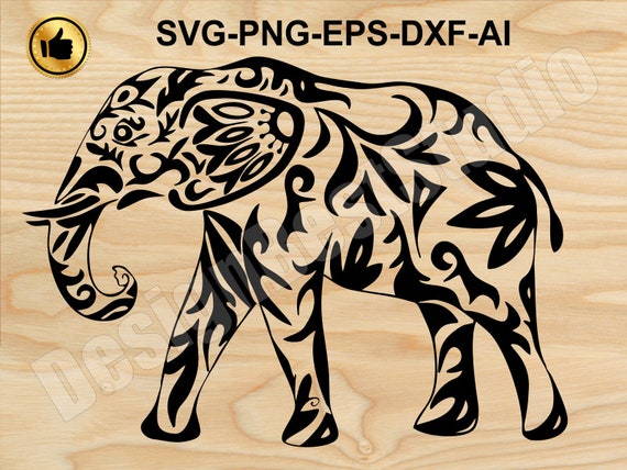 Free Free 258 Simple Elephant Mandala Svg SVG PNG EPS DXF File