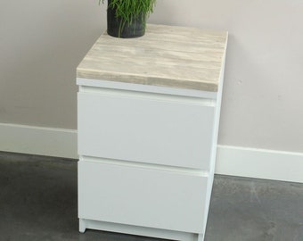 Plateau en bois pour commode IKEA Malm 2 - 40,5x48,6x3cm