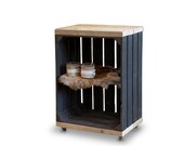 Fruit box Bedside table Black Black 40x30x60cm