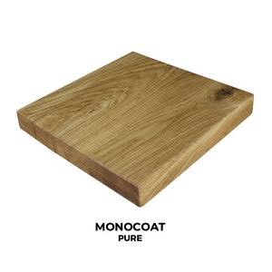 Plateau en chêne pour table de chevet IKEA Hemnes 46,5x35,4x2cm Monocoat Pure