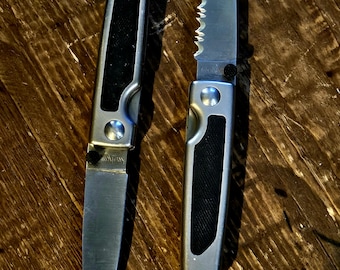 Vintage Kershaw Kai Japan Liner Lock Pocketknives, Mint