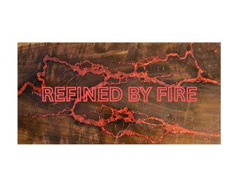 Refined by Fire Print: Mancave Garage Art (Digital Download)
