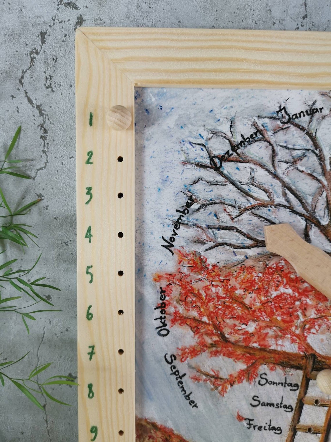 Kalender Waldorfstil Waldorf Montessori Entwicklung des - Etsy.de