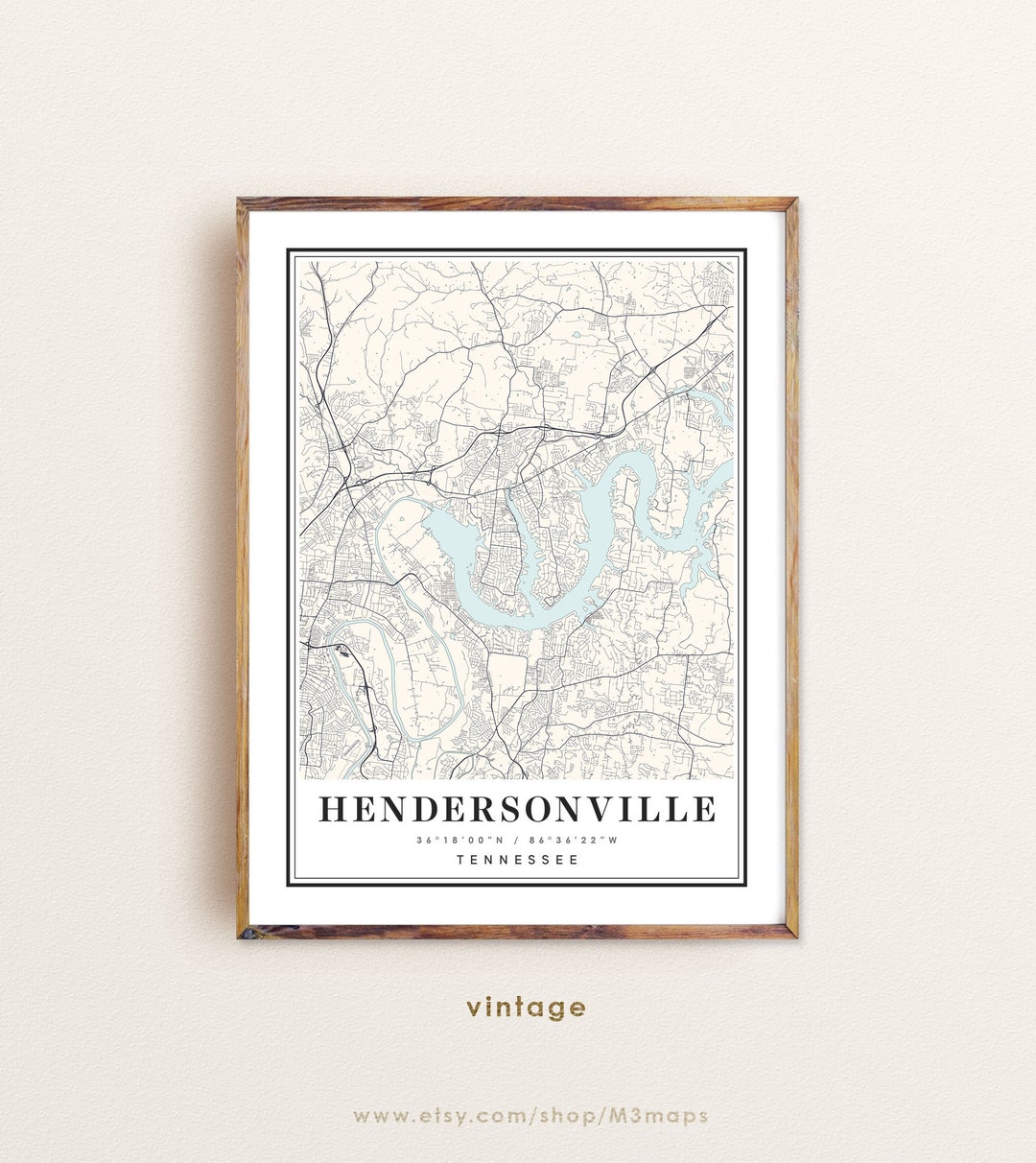 Hendersonville Tennessee Map, Hendersonville TN Map, Hendersonville