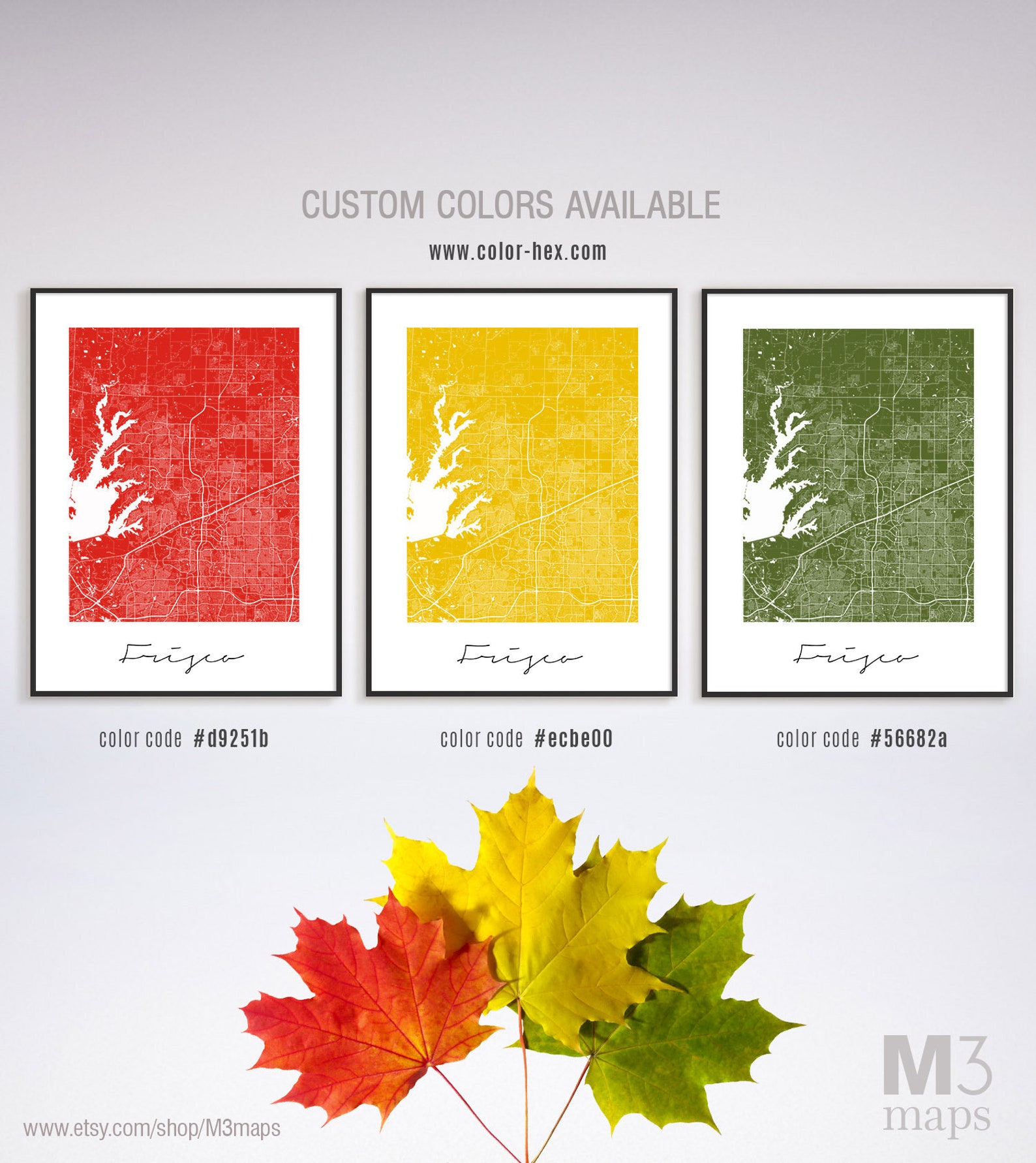 Frisco Minimalist Frisco Map Frisco Map Print Frisco City Etsy