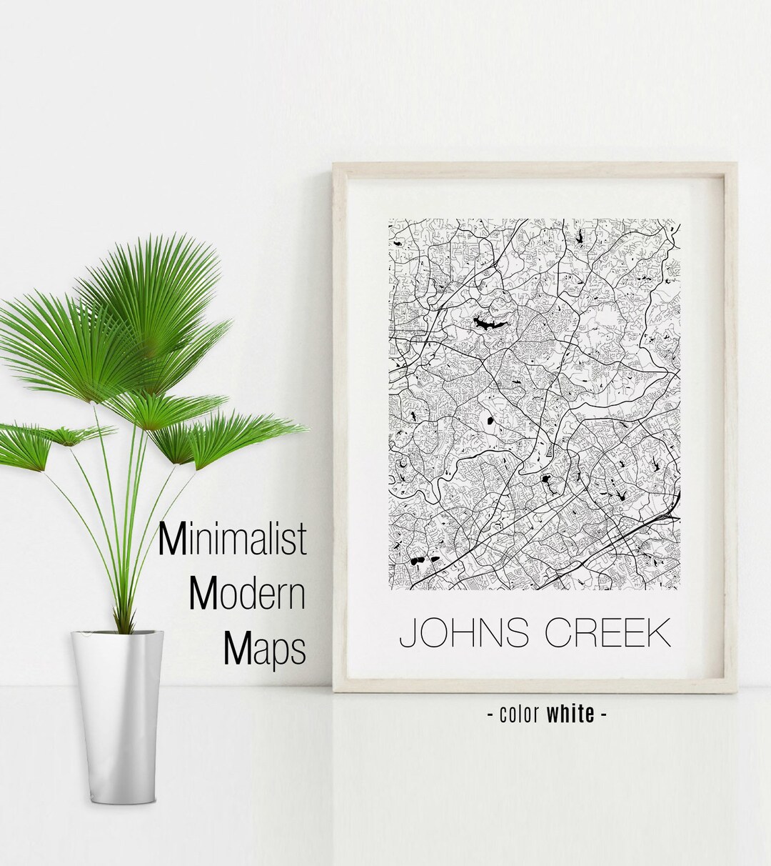 Johns Creek Georgia, Johns Creek GA Map, Johns Creek Map, Johns Creek Print, Johns Creek Poster ...