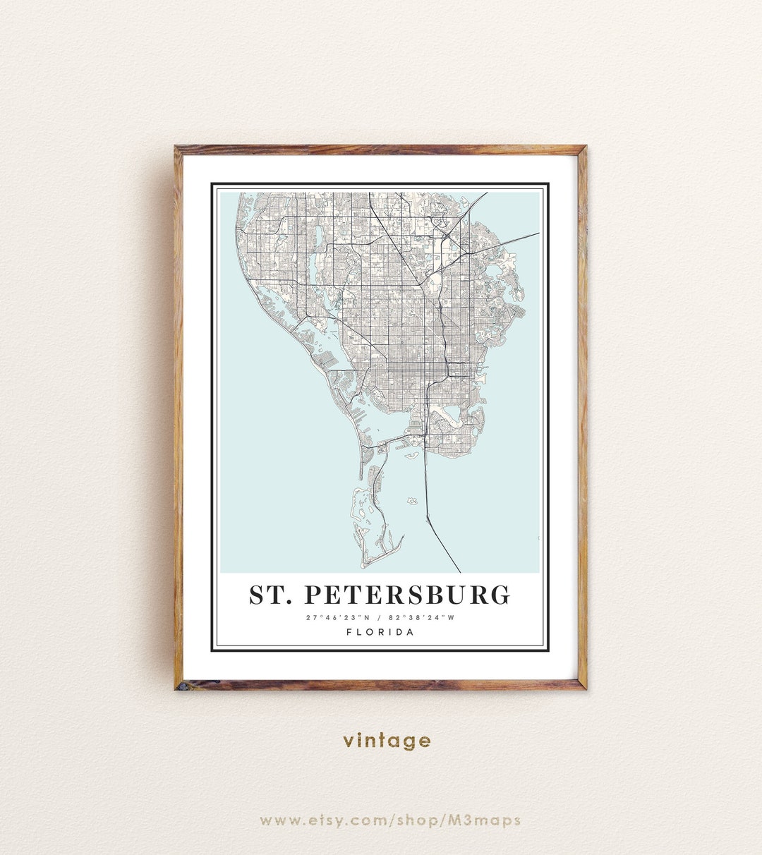 St. Petersburg Florida Map, Saint Petersburg FL Map, St. Petersburg