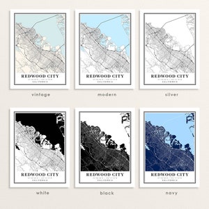 Redwood City California Map, Redwood City CA Map, Redwood City City Map