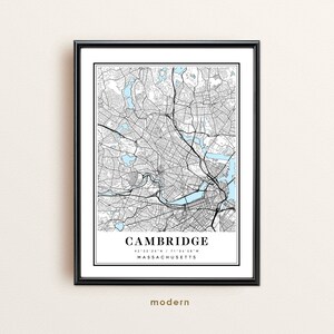 Cambridge Massachusetts Map, Cambridge MA Map, Cambridge City Map ...