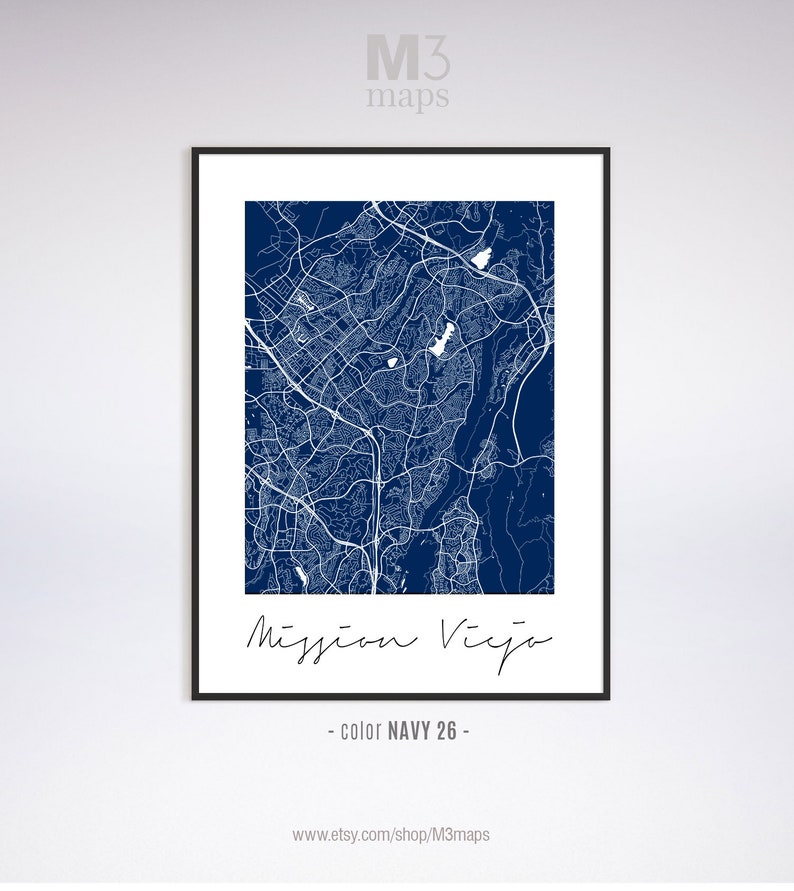 California Minimalist Mission Viejo Map Mission Viejo Map Print Mission Viejo City Modern Map Poster Mission Viejo CA Map Mission Viejo