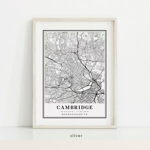 Cambridge Massachusetts Map, Cambridge MA Map, Cambridge City Map ...