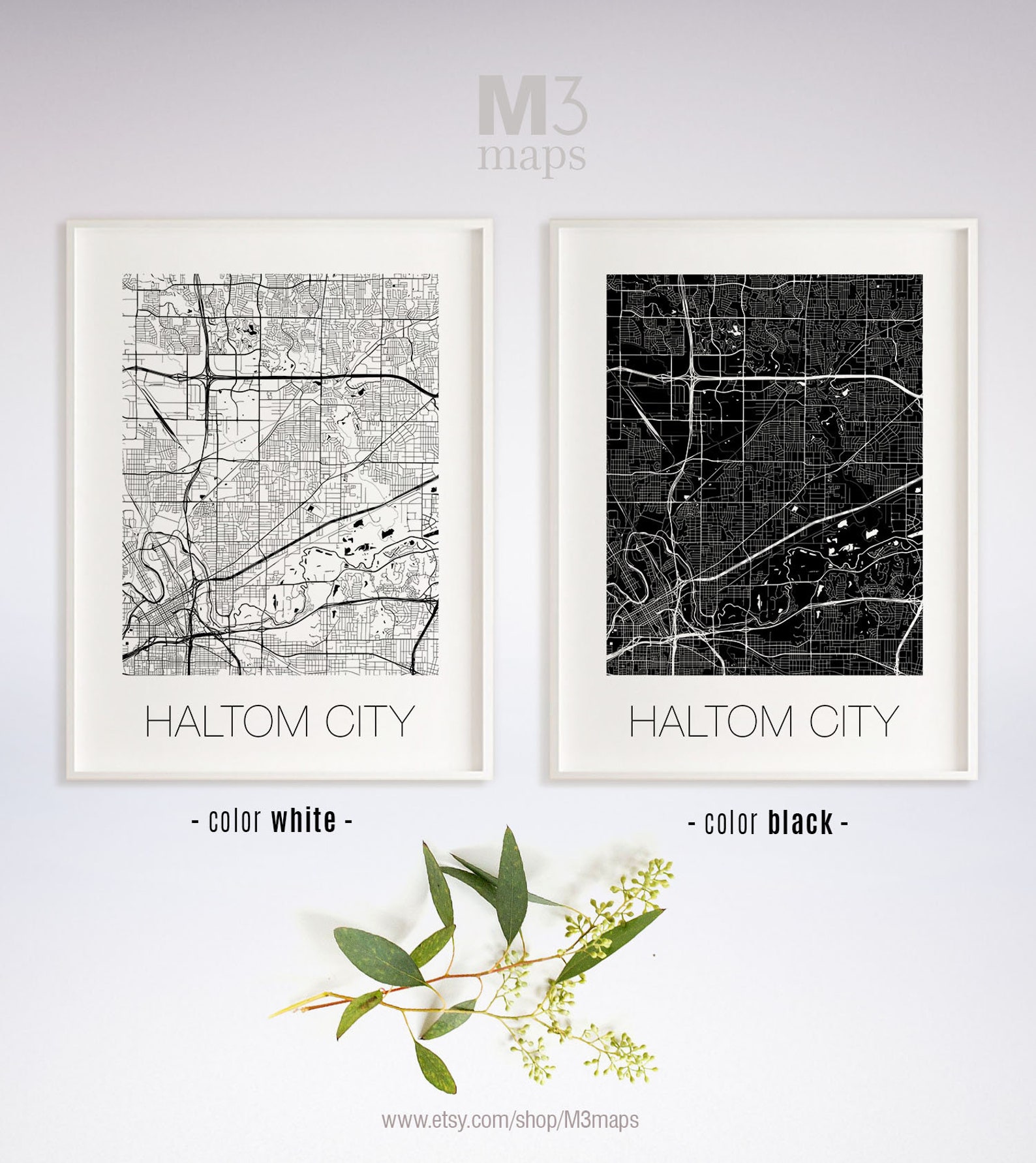 Haltom City Texas Haltom City TX Map Haltom City Map Haltom Etsy