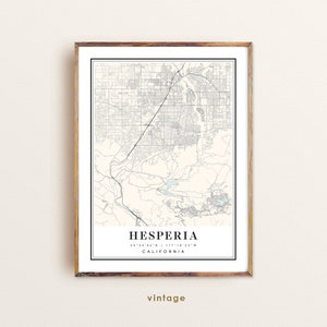 Hesperia California map, Hesperia CA map, Hesperia city map, Hesperia print, Hesperia poster, Hesperia art, Hesperia map, Custom city map