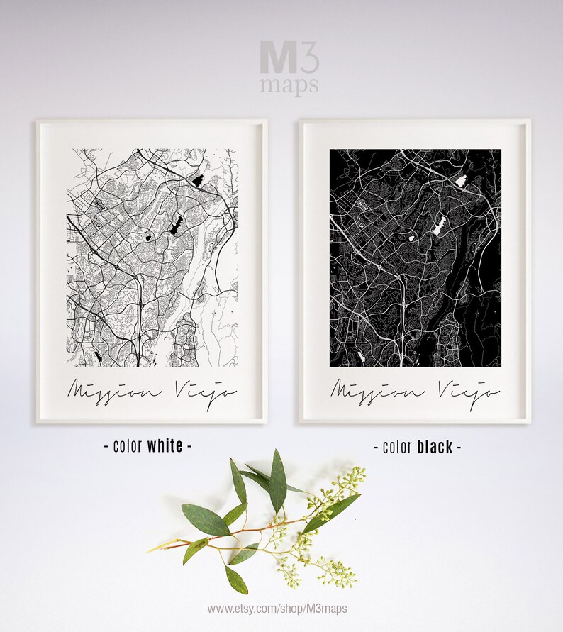 California Minimalist Mission Viejo Map Mission Viejo Map Print Mission Viejo City Modern Map Poster Mission Viejo CA Map Mission Viejo