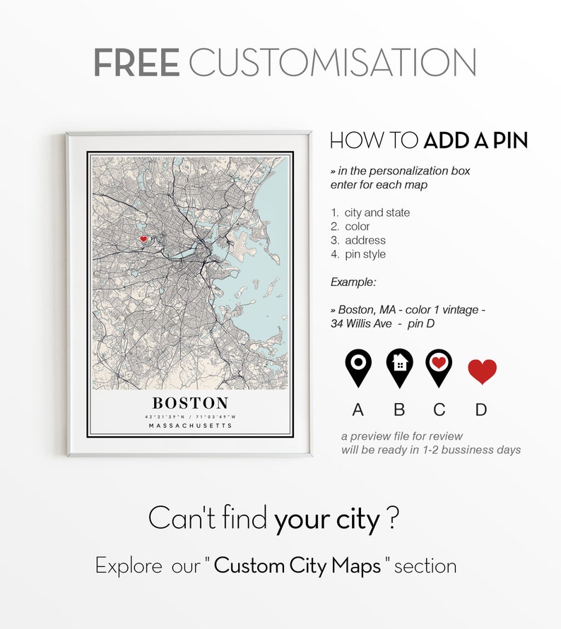 Chapel Hill NC Map Print Chapel Hill North Carolina City Poster