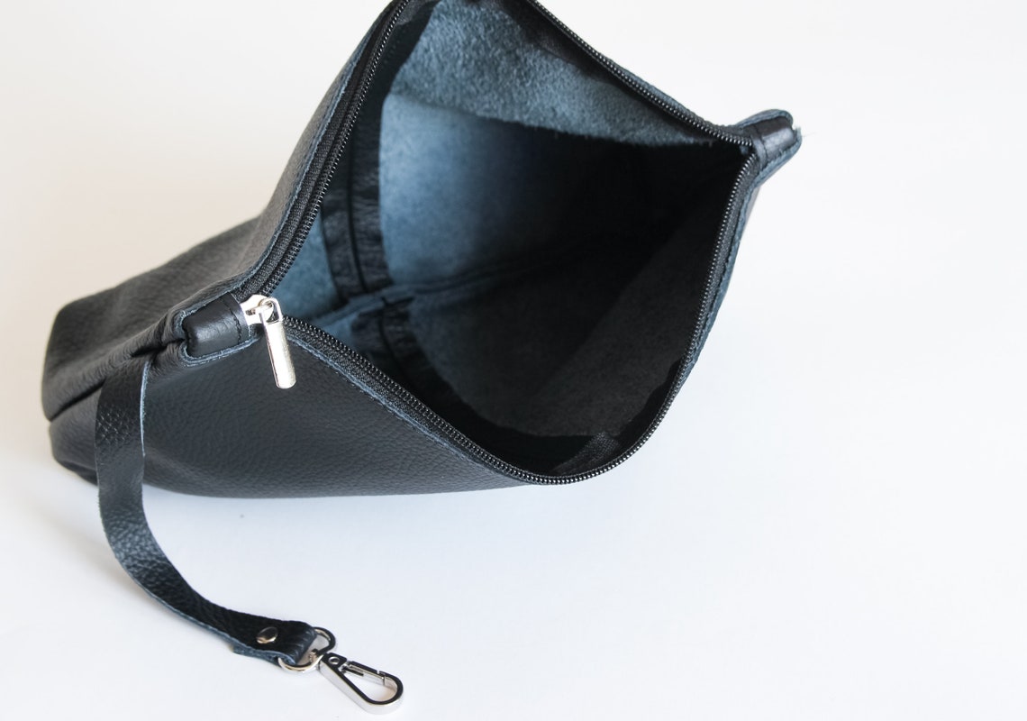 BLACK OVERSIZE SHOPPER Bag Black Leather Shoulder Bag | Etsy