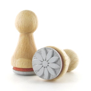 Mini stamp - flower
