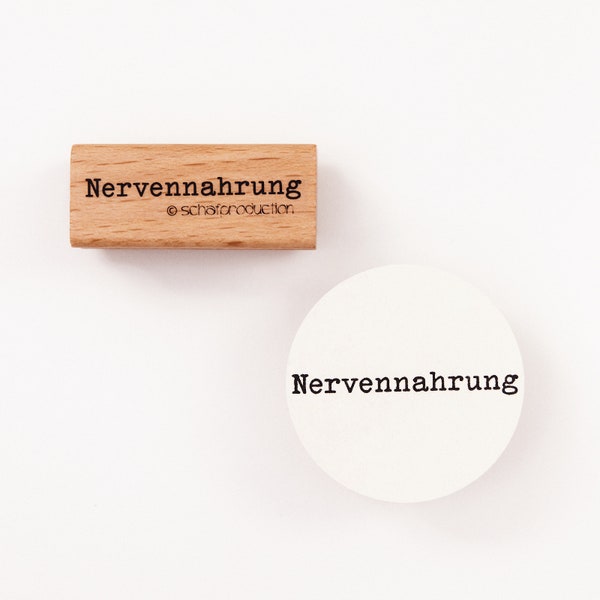 Motivstempel - Nervennahrung [SM]