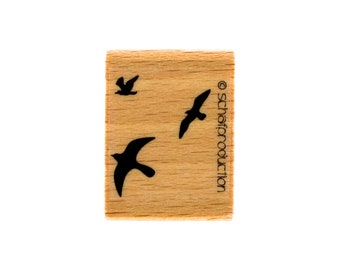 Stempel - Vogelschwarm