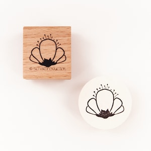 Motivstempel - Blüte aus der Fabelwelt