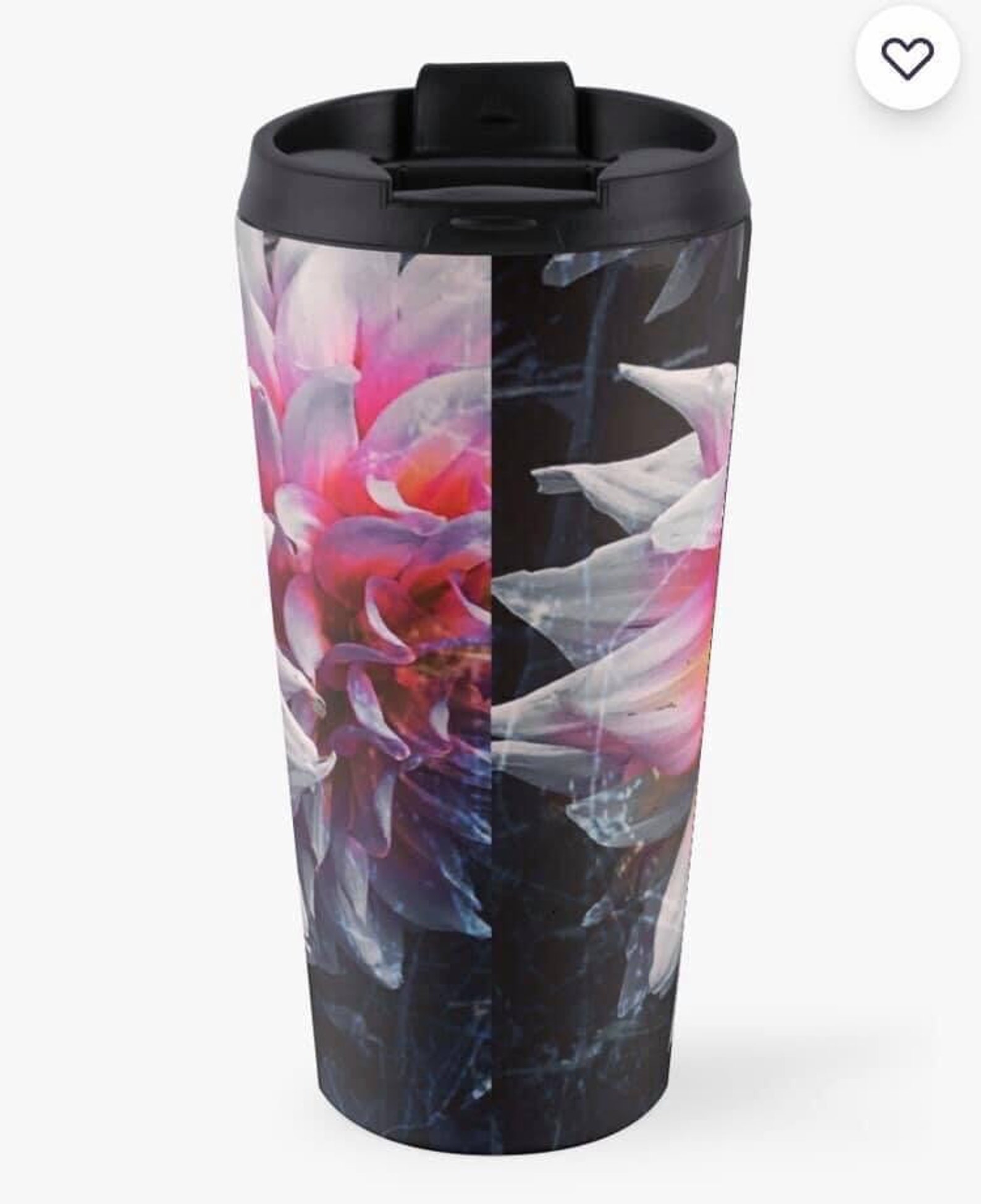 Drinking Flask Thermal Flask Hot Drinks Pink Flower Made to Order Etsy