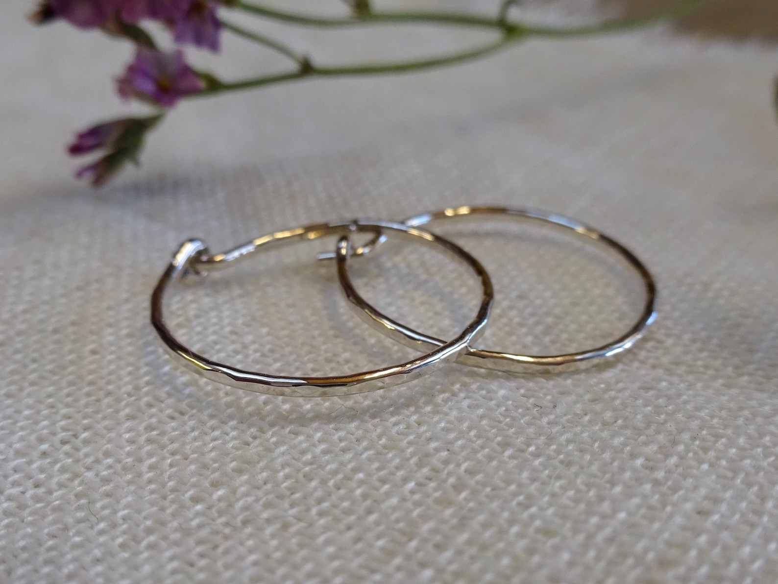14K Chunky Gouden Oorbellen voor Dames,925 Sterling