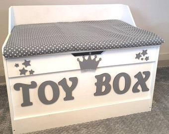 toy box and seat