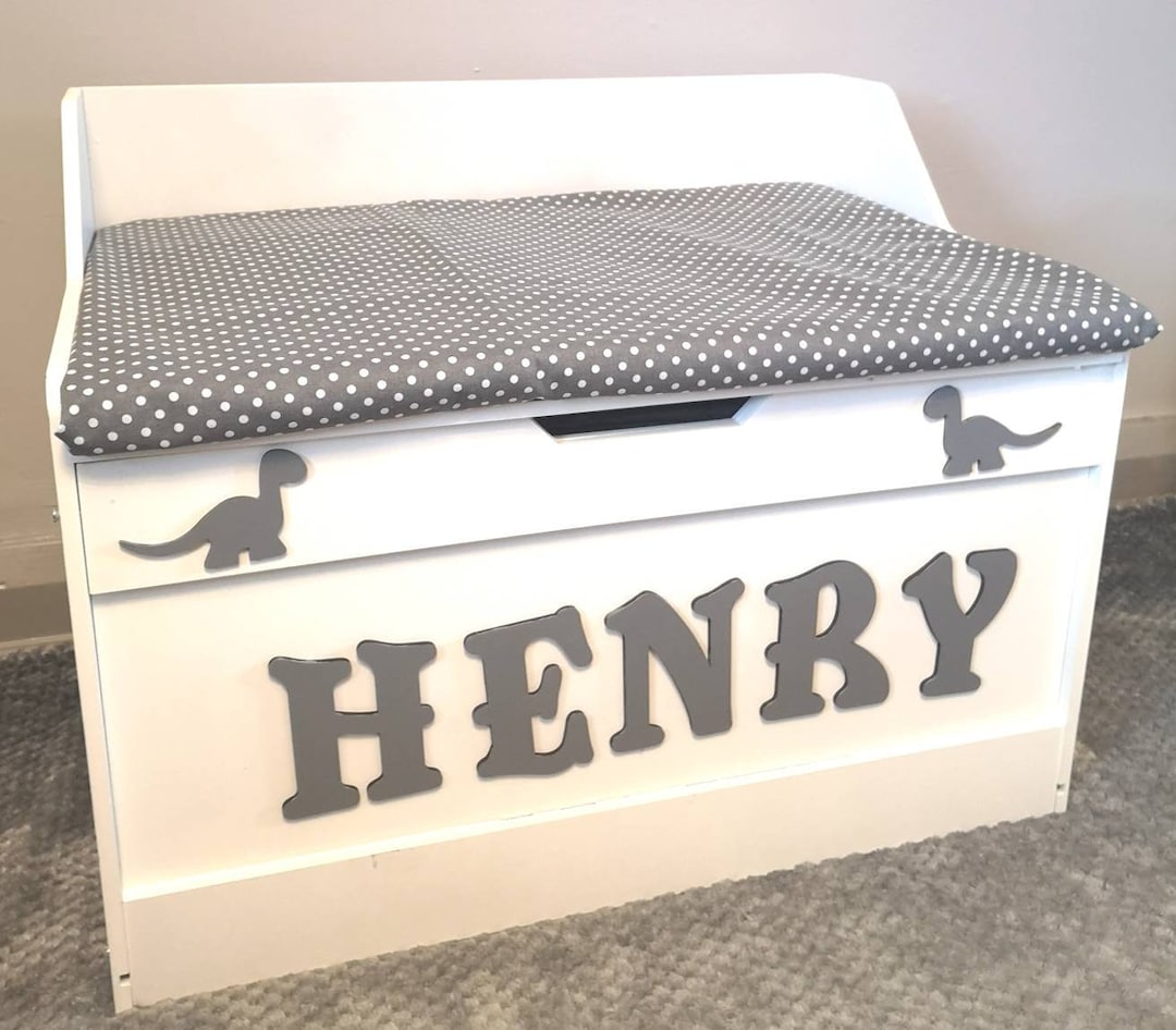 PERSONALISED TOY BOX Children's Kids Custom..choose Any Etsy
