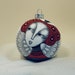 Queen of Hearts Christmas Ornament 