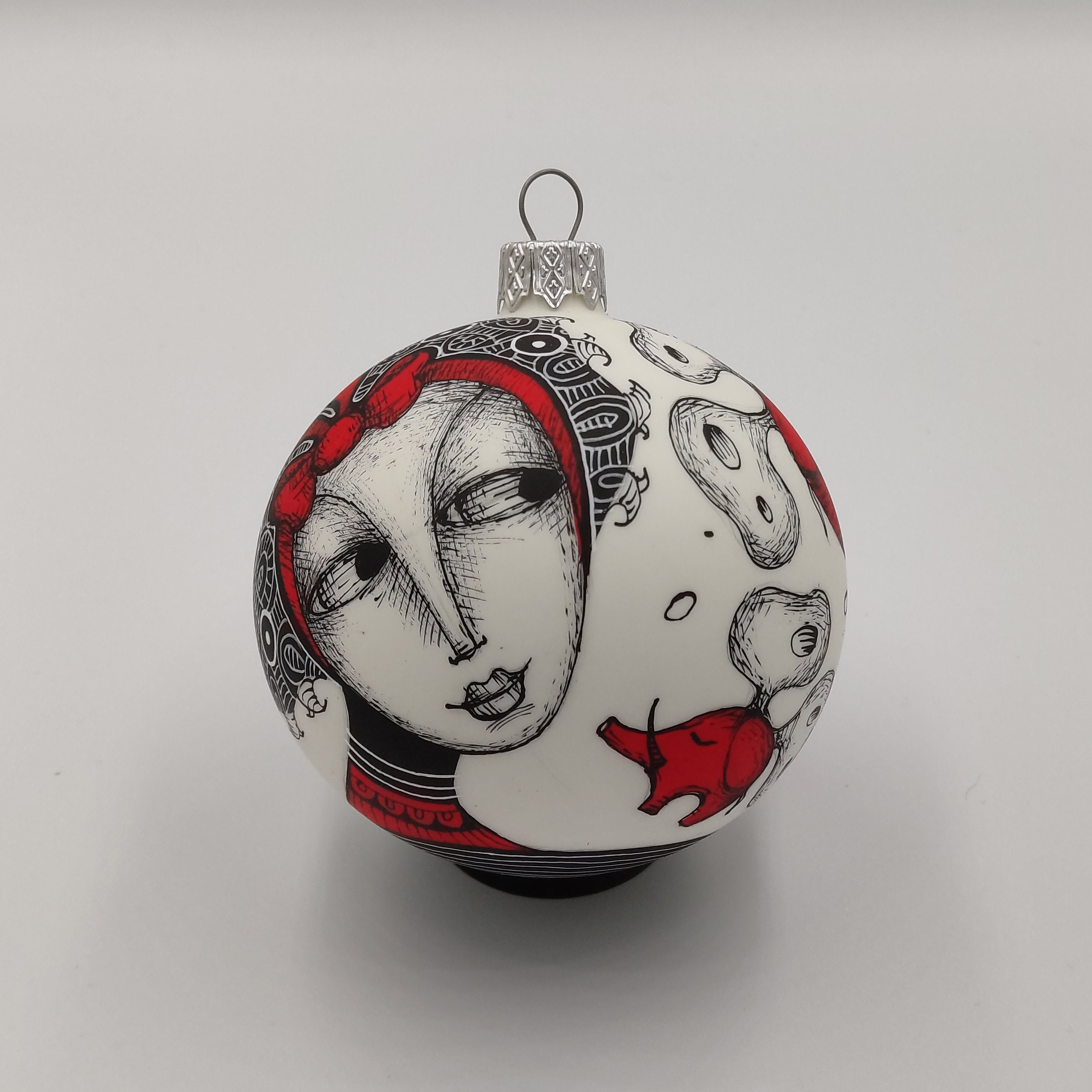 Christmas ornaments Alice in Wonderland   –  FirebirdWorkshop