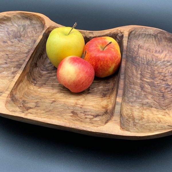 Walnut wooden platter,bowl