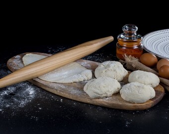 Cherry Wood Rolling Pin (French type)
