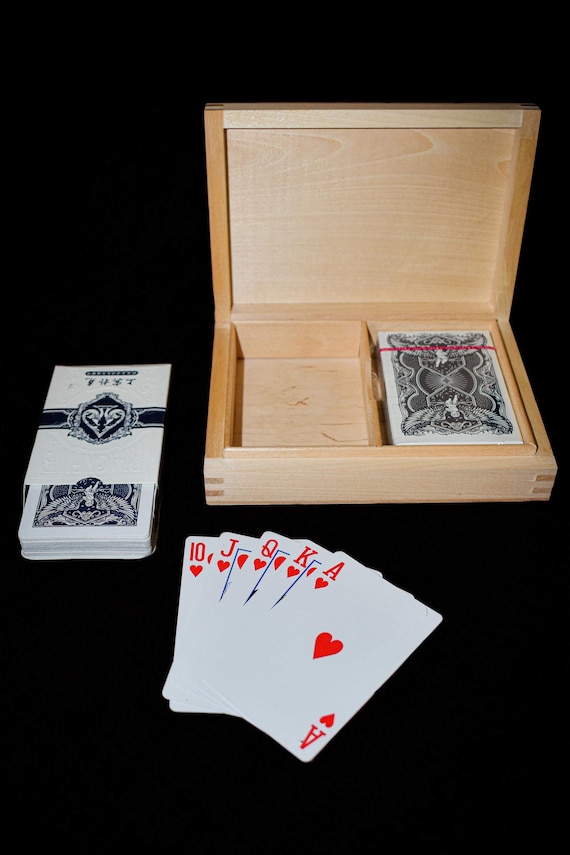 Caja de cartas de doble juego,2 establece cartas de póquer -  España