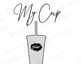 Meine Tasse, Mein Business | Druckbare PNG-Datei | Sofort Download