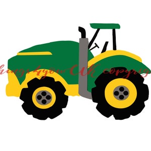 Tractor svg, Farm equipment, Tractor birthday, Birthday boy, Tractor, silhouette, tractor cricut file, iron on, png, Cricut file, Printable