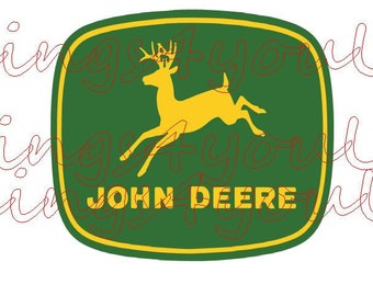 John deere tractor svg | Etsy