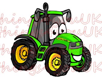 Download John deere tractor svg | Etsy