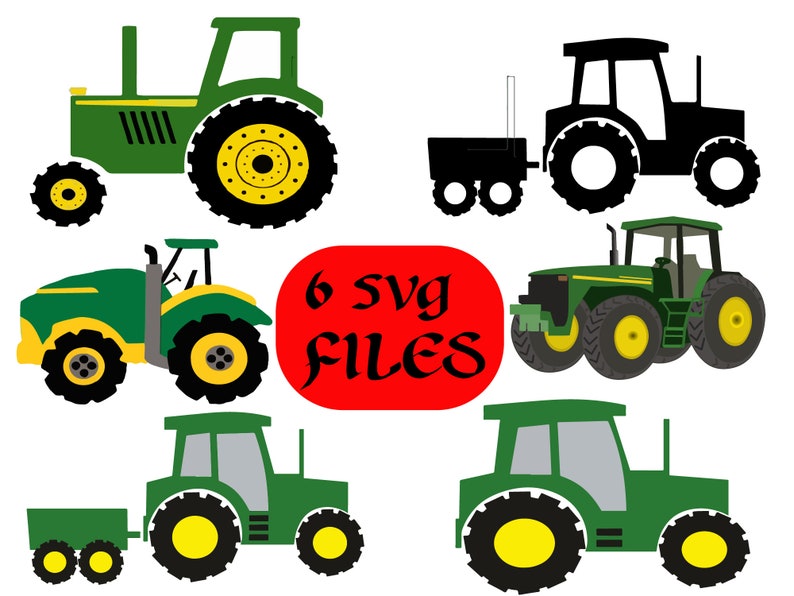 Download Tractor svg Farm equipment Tractor birthday Birthday boy | Etsy