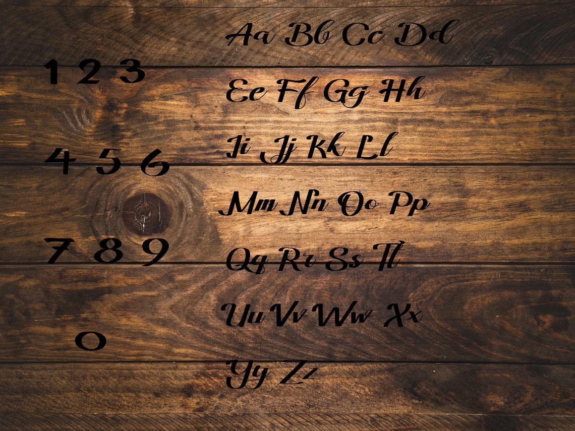 Svg Pretty Text Pretty Svg Font, SVG Fonts for Cricut, Alphabet, Cursive Font SVG ...
