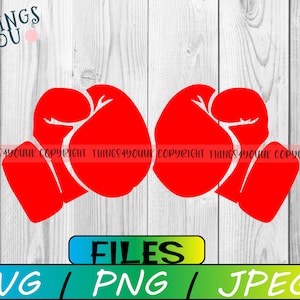 Logotipo de guantes de boxeo, Chica de boxeo, Guantes de boxeo svg, Clipart de guantes de boxeo, Archivo de guantes para cricut, Silueta, Guantes de boxeo planchado en