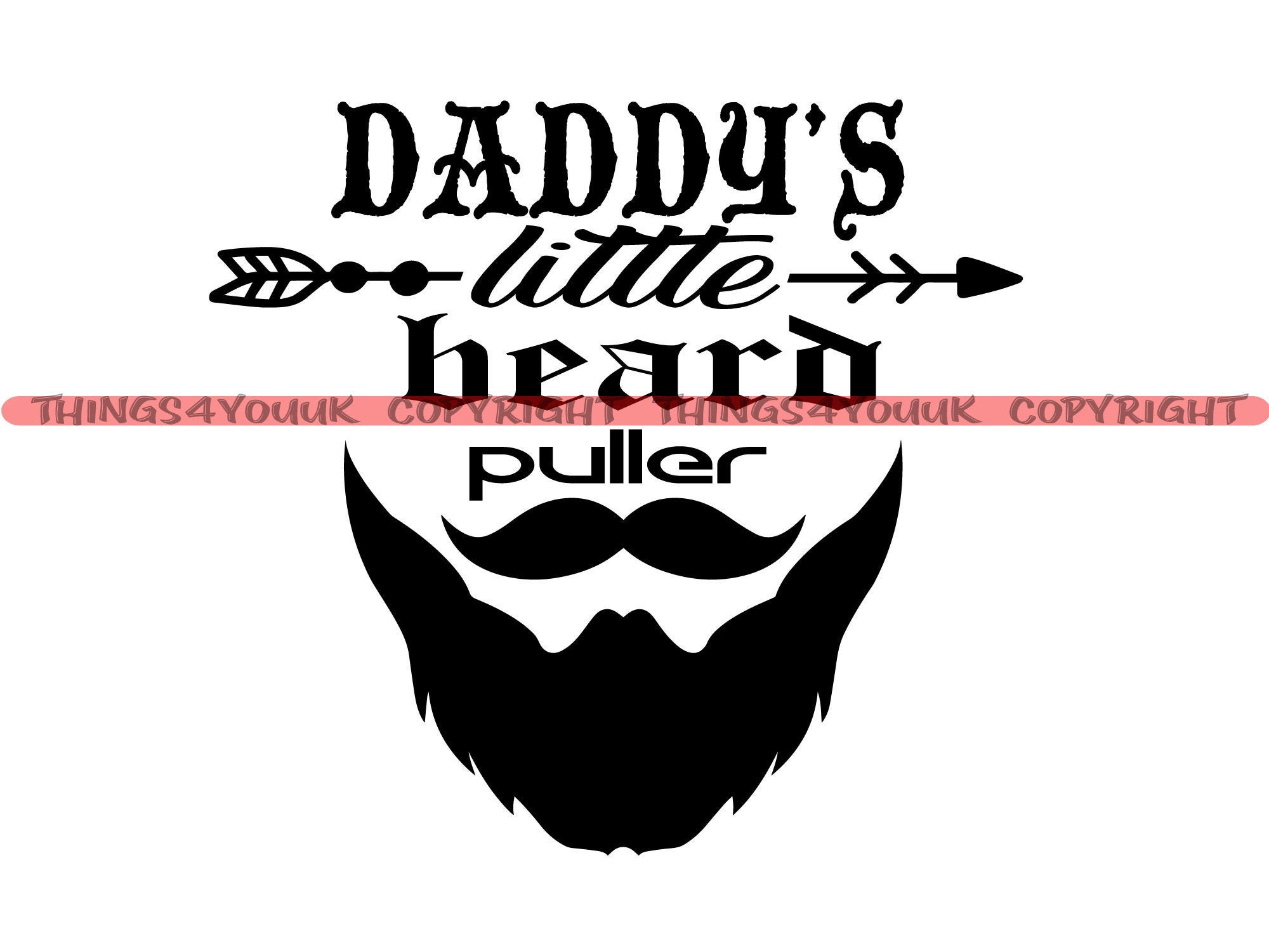 Beard Svg Daddy S Beard Little Puller Bearded Dad Svg Etsy