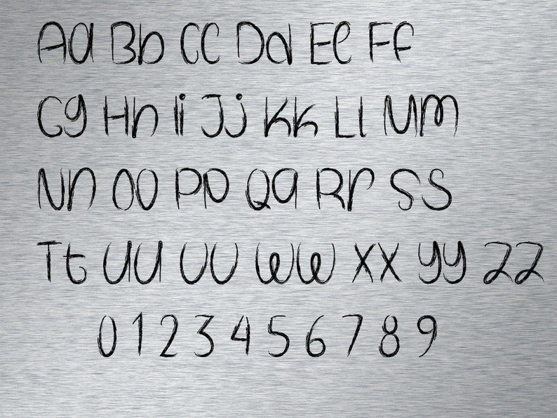 Download Halloween Font SVG Fonts For Cricut Alphabet Scary Font | Etsy