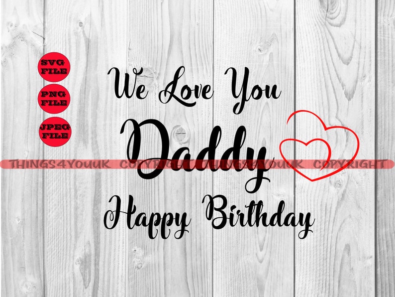 Download Download Happy Birthday Dad Svg for Cricut, Silhouette ...