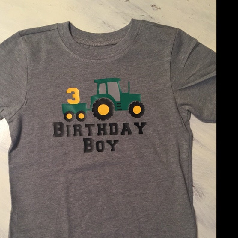 Download Tractor svg Farm equipment Tractor birthday Birthday boy | Etsy