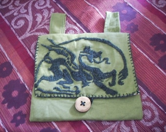 Medieval belt bag